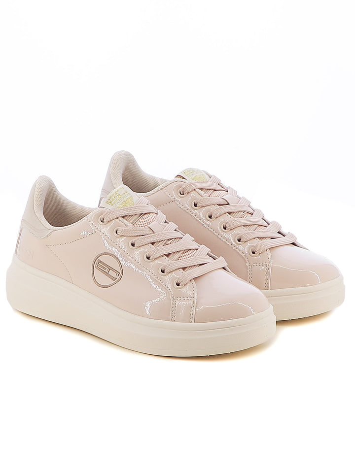 Sneakers stringate donna ENRICO COVERI SPORTSWEAR CSW424C31 beige chiaro | Costa Superstore
