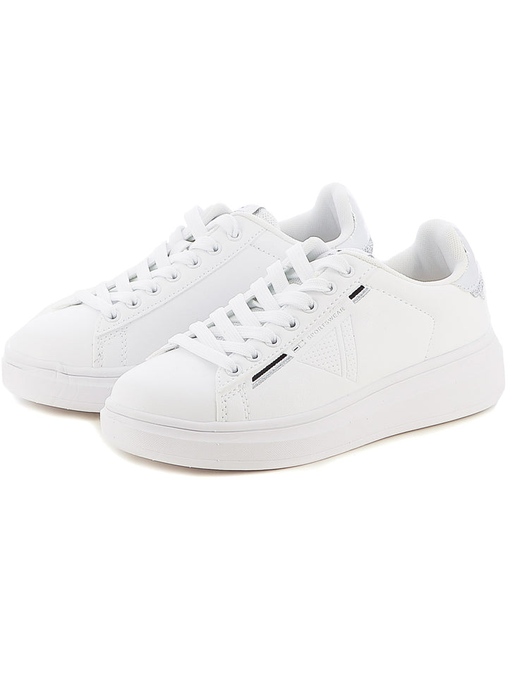 Sneakers stringate donna ENRICO COVERI SPORTSWEAR CSW424C34 bianco | Costa Superstore