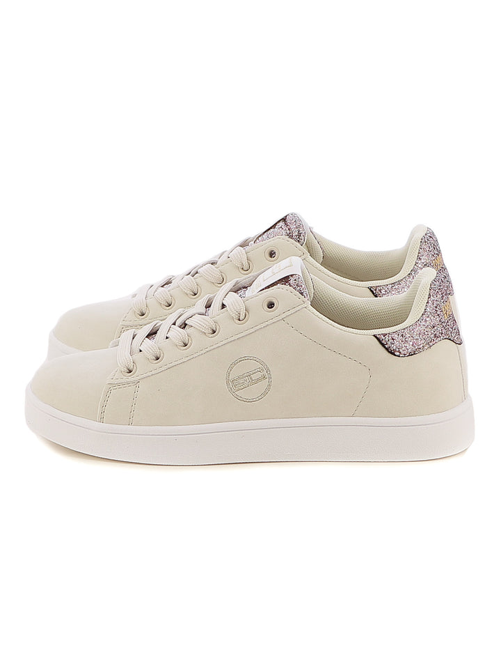 Sneakers stringate donna ENRICO COVERI SPORTSWEAR CSW424C65 beige scuro | Costa Superstore