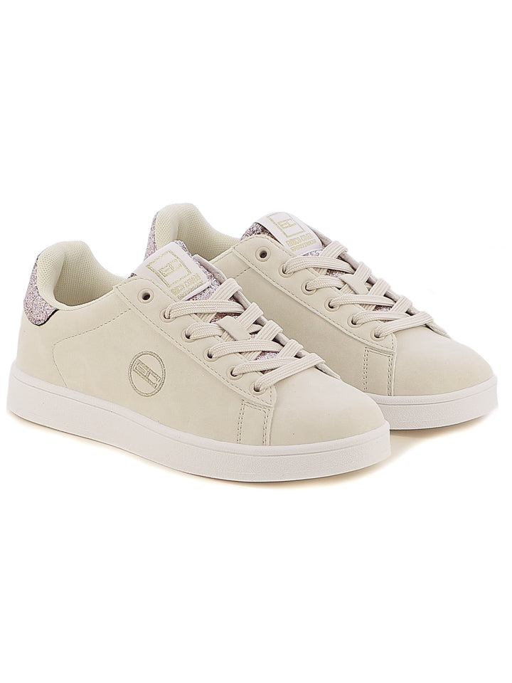 Sneakers stringate donna ENRICO COVERI SPORTSWEAR CSW424C65 beige scuro | Costa Superstore