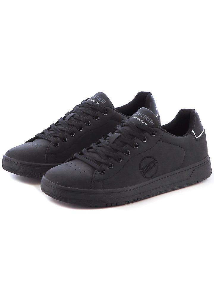 Sneakers stringate uomo ENRICO COVERI SPORTSWEAR ECS424303 nero | Costa Superstore