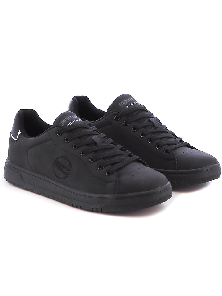 Sneakers stringate uomo ENRICO COVERI SPORTSWEAR ECS424303 nero | Costa Superstore