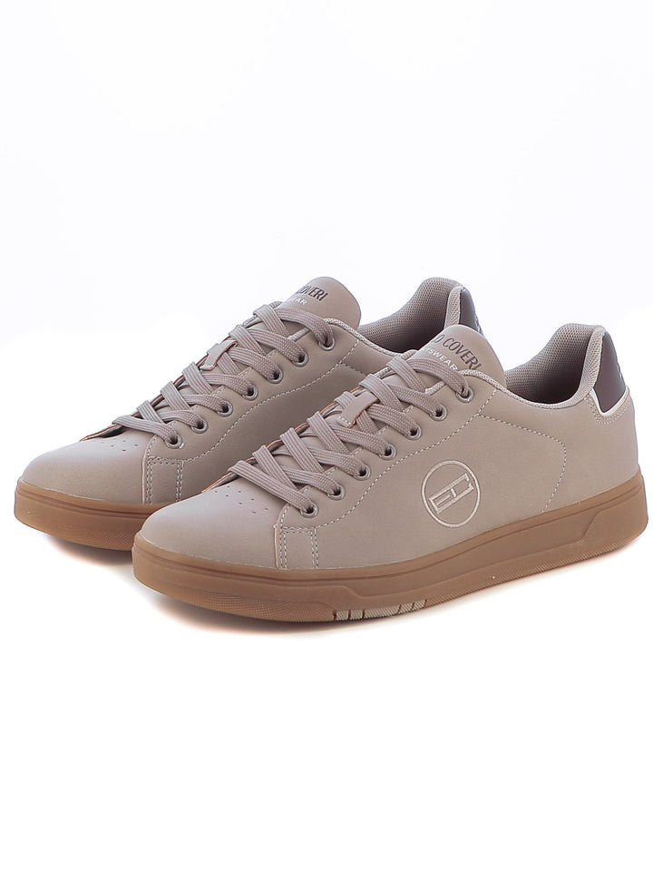 Sneakers stringate uomo ENRICO COVERI SPORTSWEAR ECS424303 beige scuro | Costa Superstore