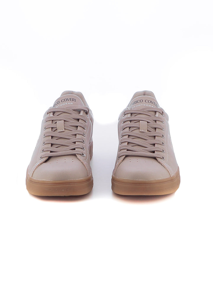Sneakers stringate uomo ENRICO COVERI SPORTSWEAR ECS424303 beige scuro | Costa Superstore