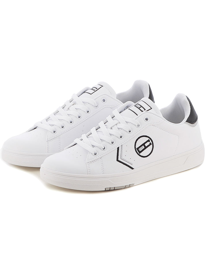 Sneakers stringate uomo ENRICO COVERI SPORTSWEAR ECS424305 bianco nero | Costa Superstore