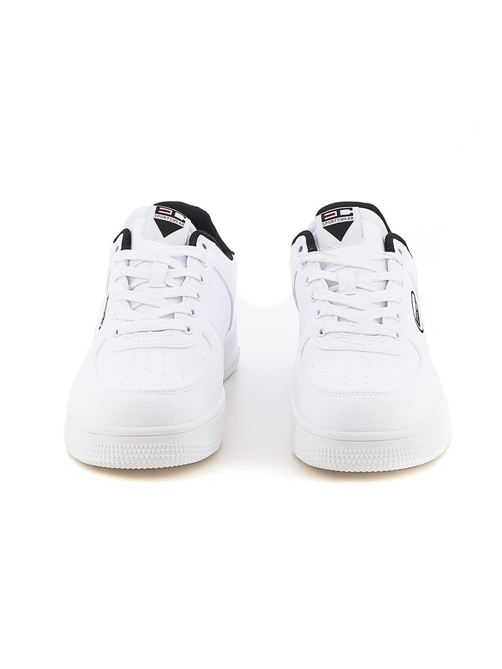 Sneakers stringate uomo ENRICO COVERI SPORTSWEAR ECS427320 bianco nero | Costa Superstore
