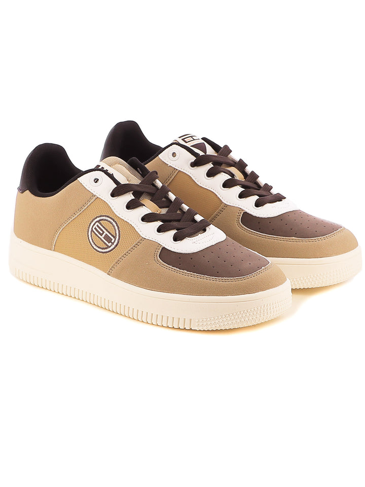Sneakers stringate uomo ENRICO COVERI SPORTSWEAR ECS427322 marrone | Costa Superstore