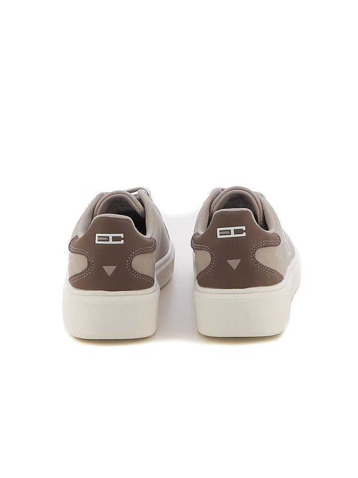Sneakers stringate uomo ENRICO COVERI SPORTSWEAR ECS428305 beige scuro | Costa Superstore