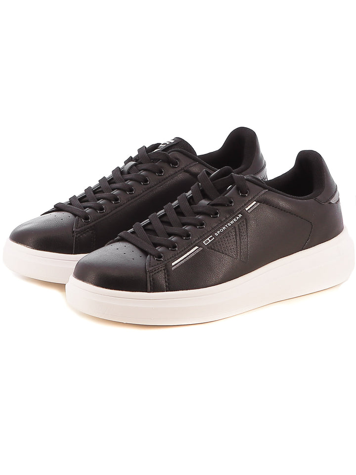 Sneakers stringate uomo ENRICO COVERI SPORTSWEAR ECS428315 nero | Costa Superstore