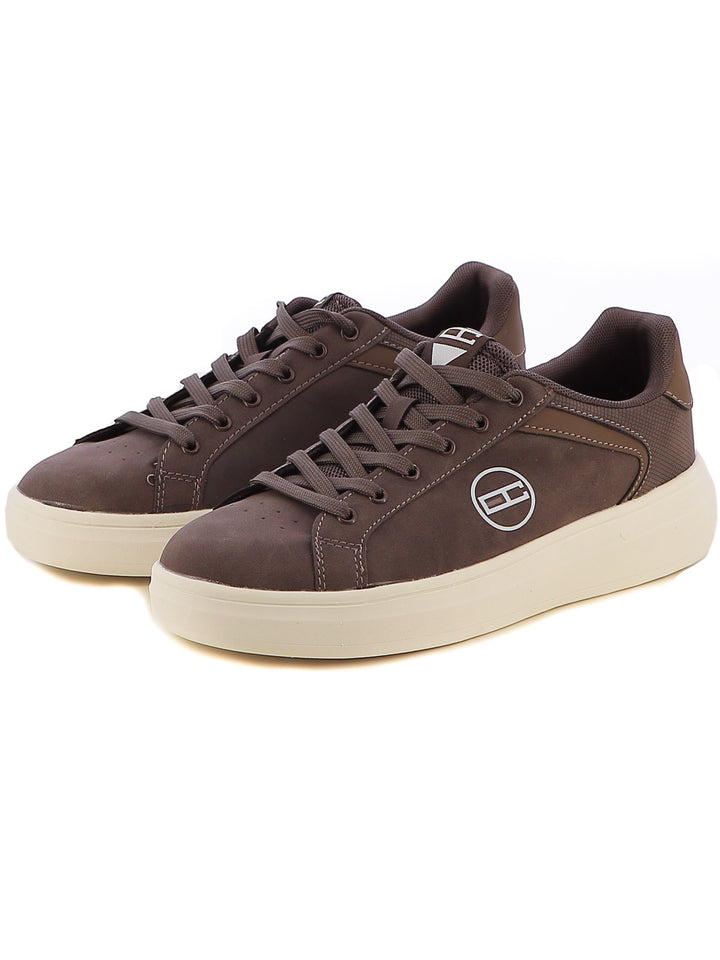Sneakers stringate uomo ENRICO COVERI SPORTSWEAR ECS428317 marrone | Costa Superstore