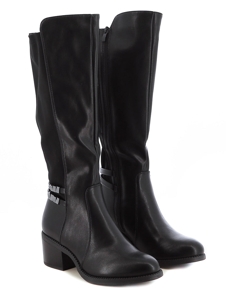 Stivali alti donna EVA RINALDI H9039-10 nero | Costa Superstore