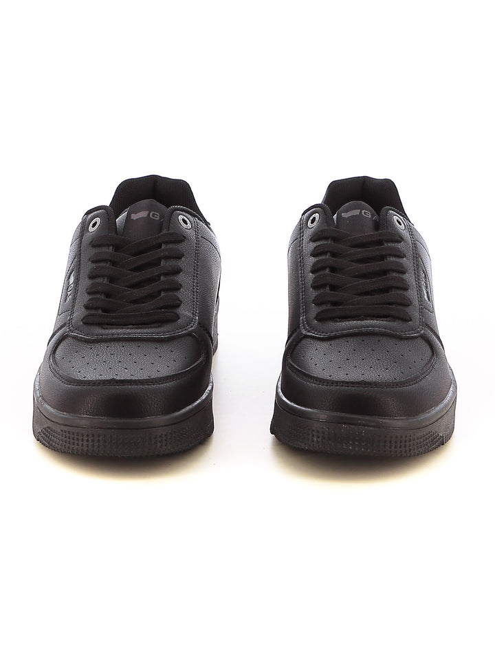 Sneakers stringate uomo GAS GAM424210 nero | Costa Superstore