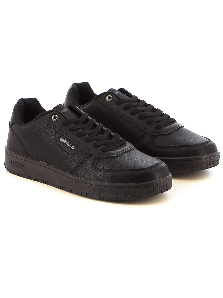 Sneakers stringate uomo GAS GAM424210 nero | Costa Superstore