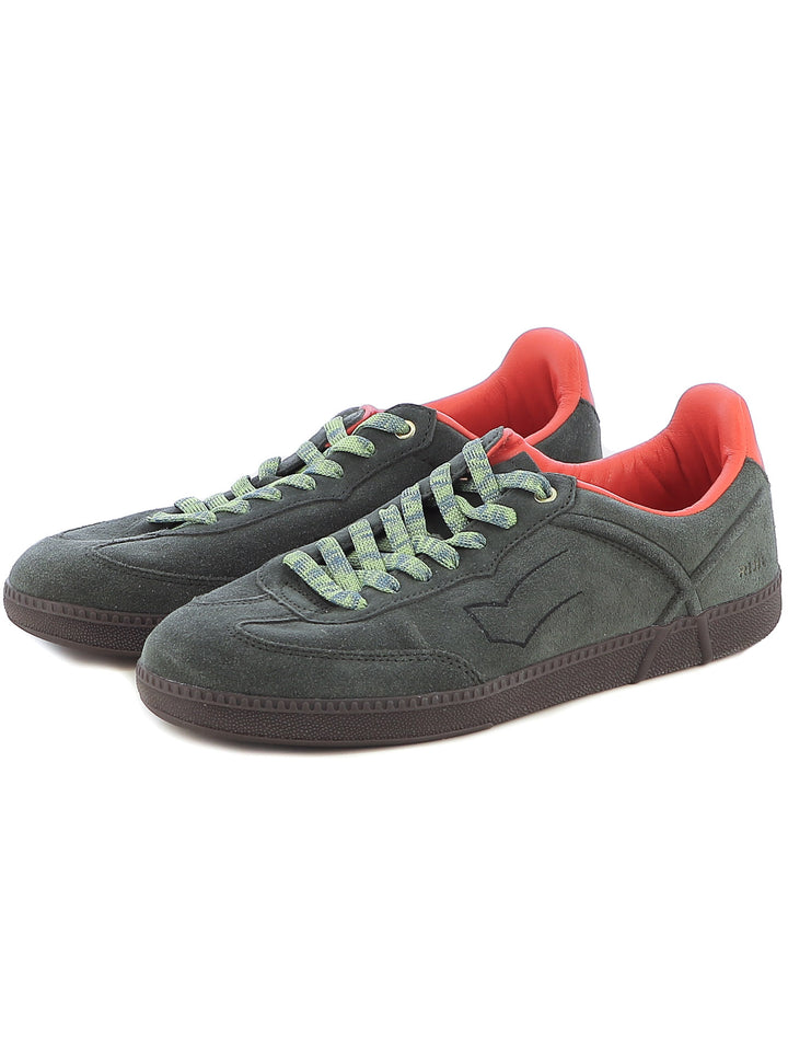 Sneakers stringate uomo GAS GAM424800 verde scuro | Costa Superstore