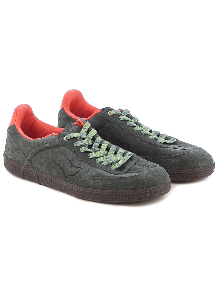 Sneakers stringate uomo GAS GAM424800 verde scuro | Costa Superstore