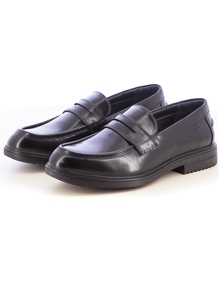 Mocassini eleganti uomo GIANMARCO VENTURI M00197 blu | Costa Superstore
