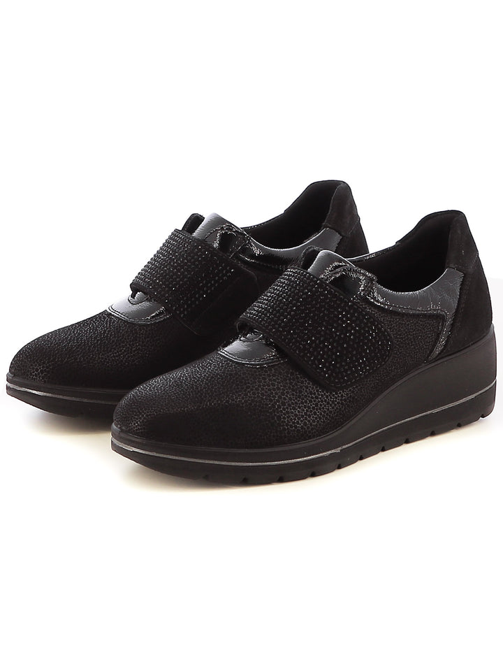 Sneakers con strappi donna IMAC 655760 nero | Costa Superstore