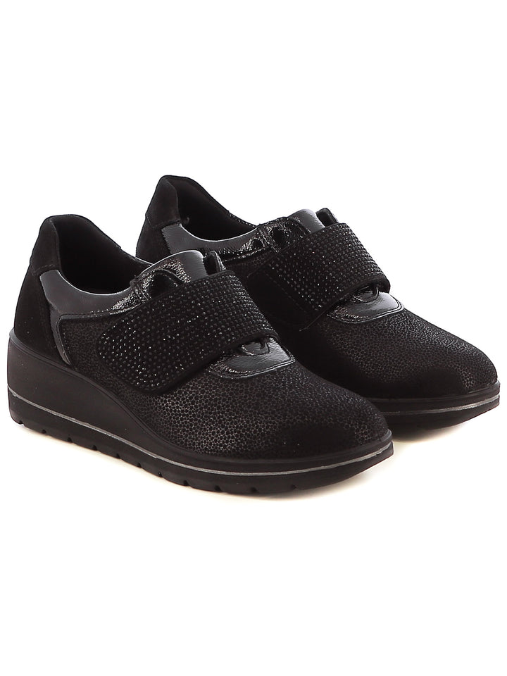 Sneakers con strappi donna IMAC 655760 nero | Costa Superstore