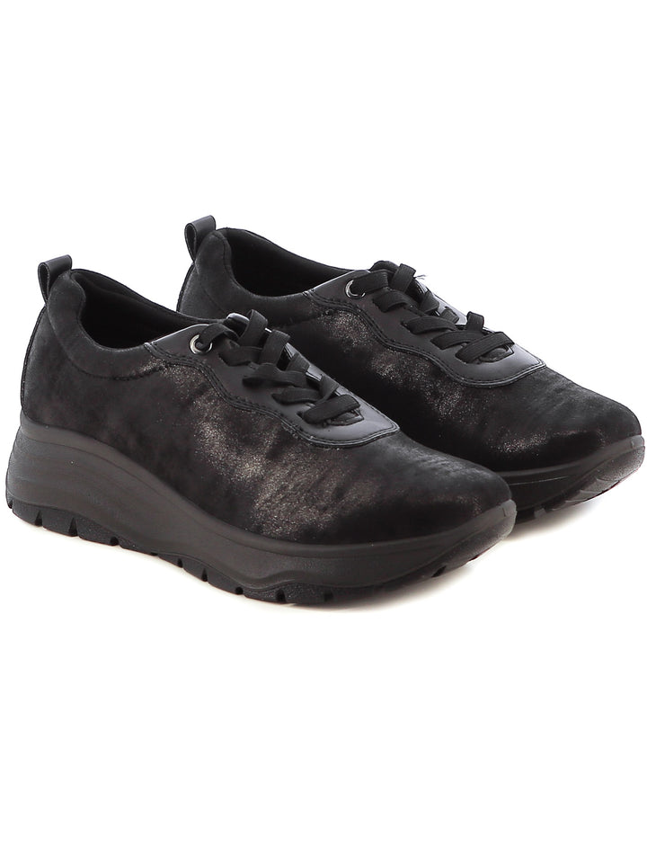 Sneakers stringate donna IMAC 656310 nero | Costa Superstore