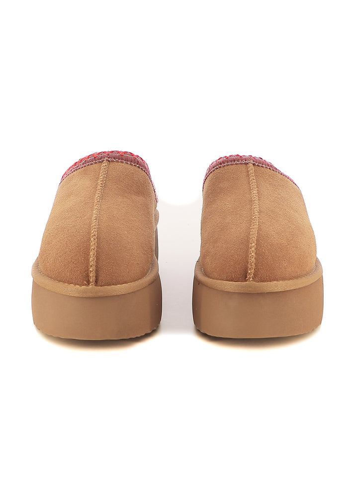 Sabot con pelliccia donna JEK JO I1253 cuoio | Costa Superstore