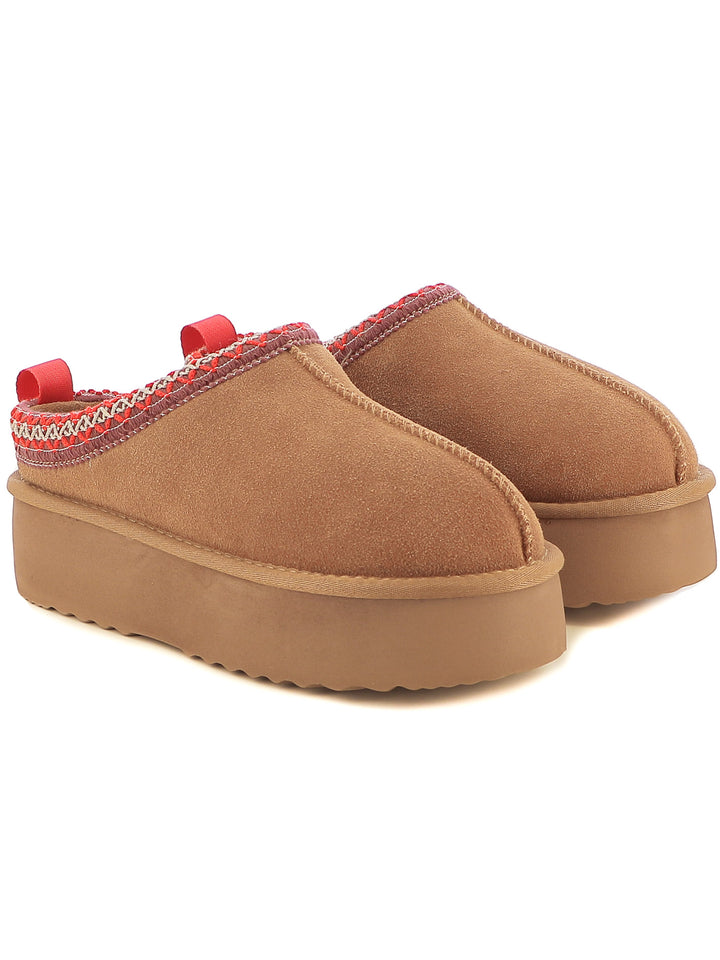 Sabot con pelliccia donna JEK JO I1253 cuoio | Costa Superstore