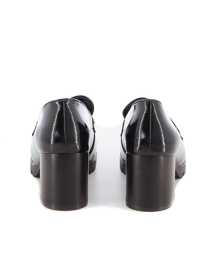 Mocassini con tacco donna JEK JO I380 nero | Costa Superstore