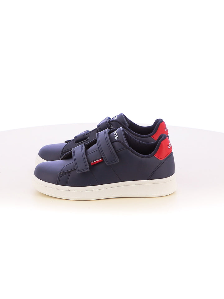 Sneakers stringate bambino LEVIS BELL JR VAVE0200S blu rosso | Costa Superstore