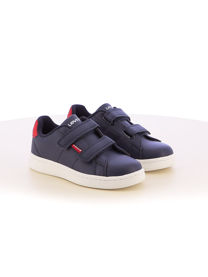 Sneakers stringate bambino LEVIS BELL JR VAVE0200S blu rosso | Costa Superstore