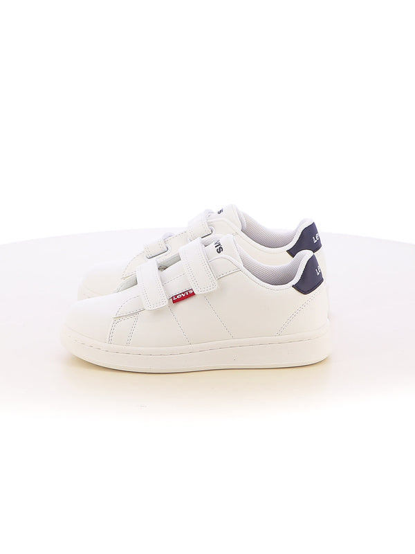 Sneakers stringate bambino LEVIS BELL JR VAVE0200S bianco blu | Costa Superstore