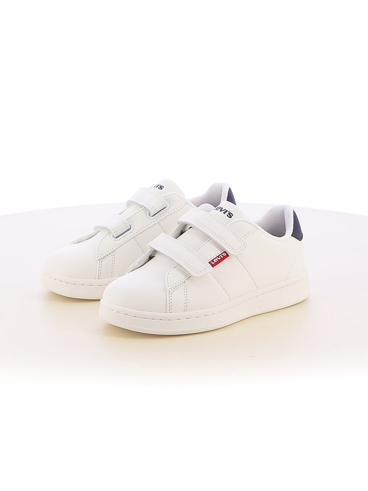 Sneakers stringate bambino LEVIS BELL JR VAVE0200S bianco blu | Costa Superstore