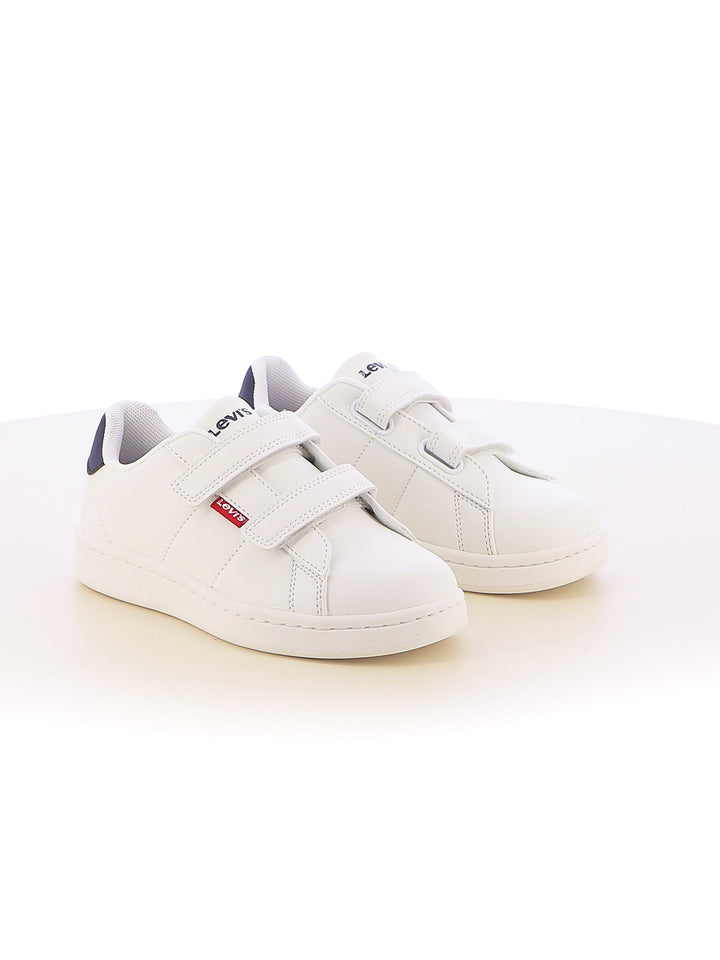 Sneakers stringate bambino LEVIS BELL JR VAVE0200S bianco blu | Costa Superstore