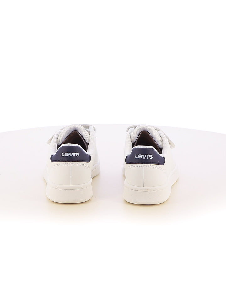 Sneakers stringate bambino LEVIS BELL JR VAVE0200S bianco blu | Costa Superstore