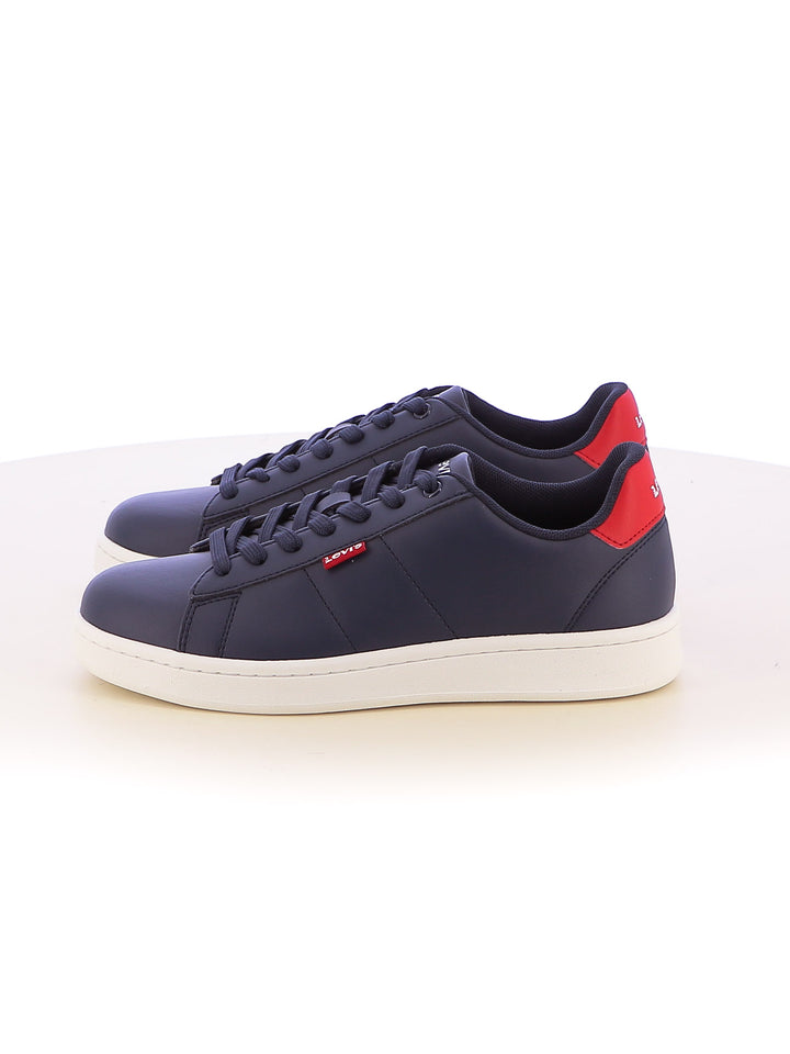 Sneakers stringate bambino LEVIS BELL JR VAVE0201S blu rosso | Costa Superstore