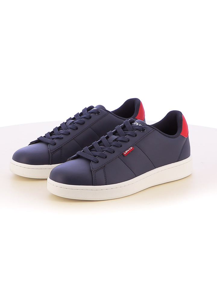 Sneakers stringate bambino LEVIS BELL JR VAVE0201S blu rosso | Costa Superstore