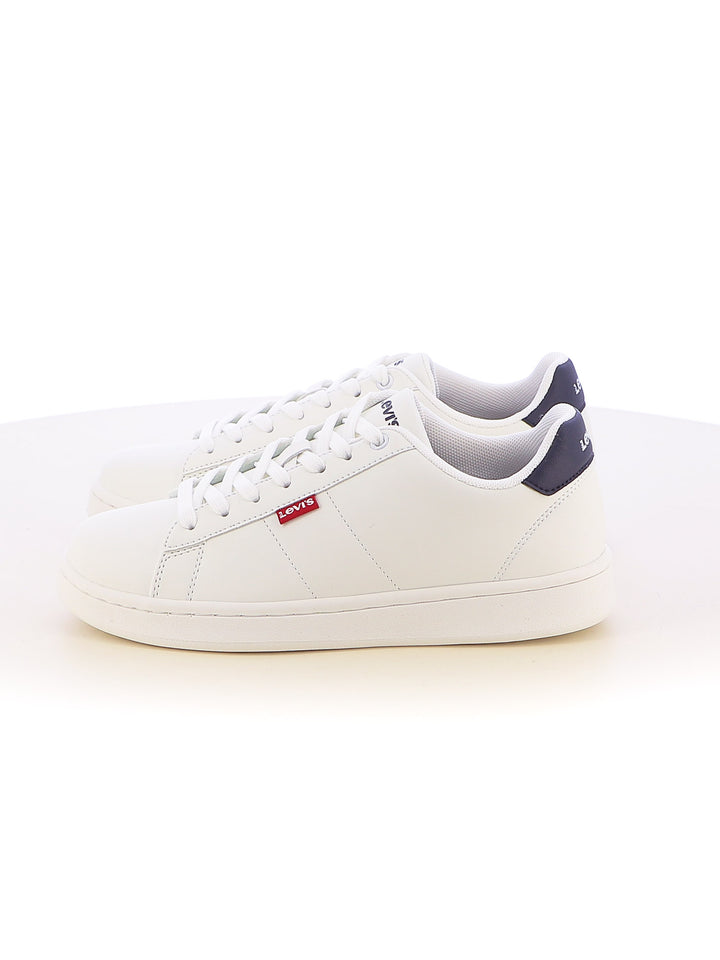Sneakers stringate bambino LEVIS BELL JR VAVE0201S bianco blu | Costa Superstore