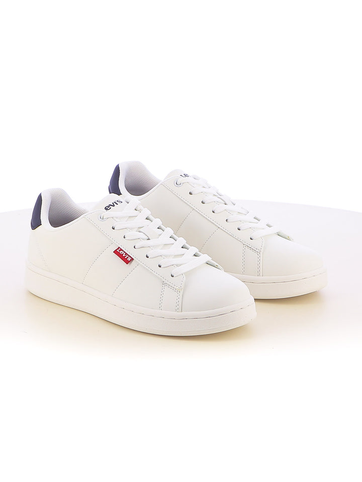 Sneakers stringate bambino LEVIS BELL JR VAVE0201S bianco blu | Costa Superstore