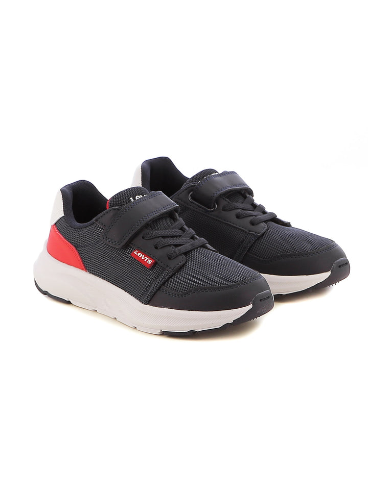 Sneakers stringate bambino LEVIS HARLEM VHUD0003T blu rosso | Costa Superstore