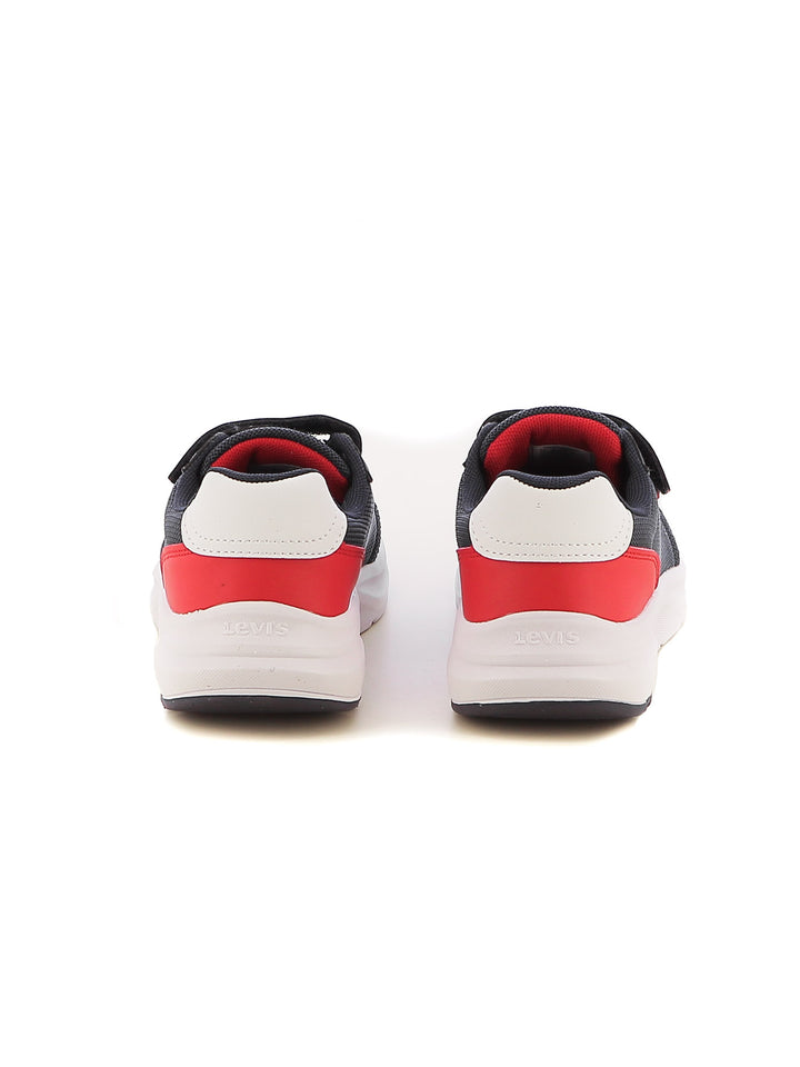 Sneakers stringate bambino LEVIS HARLEM VHUD0003T blu rosso | Costa Superstore
