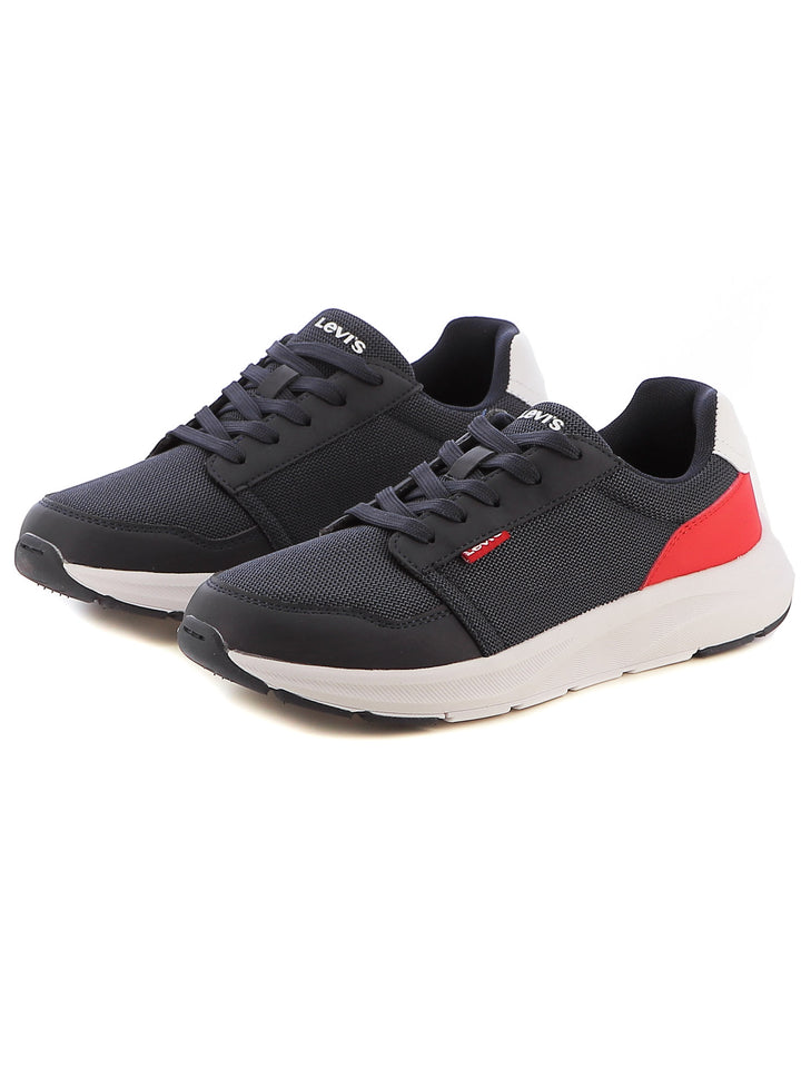 Sneakers stringate bambino LEVIS HARLEM VHUD0004T blu rosso | Costa Superstore