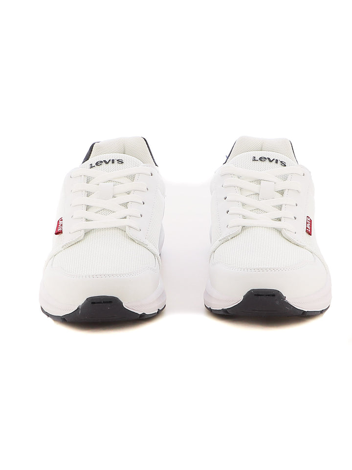 Sneakers stringate bambino LEVIS HARLEM VHUD0004T bianco blu | Costa Superstore