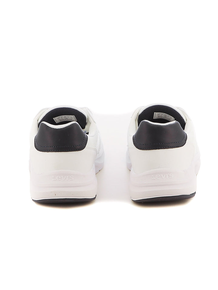 Sneakers stringate bambino LEVIS HARLEM VHUD0004T bianco blu | Costa Superstore