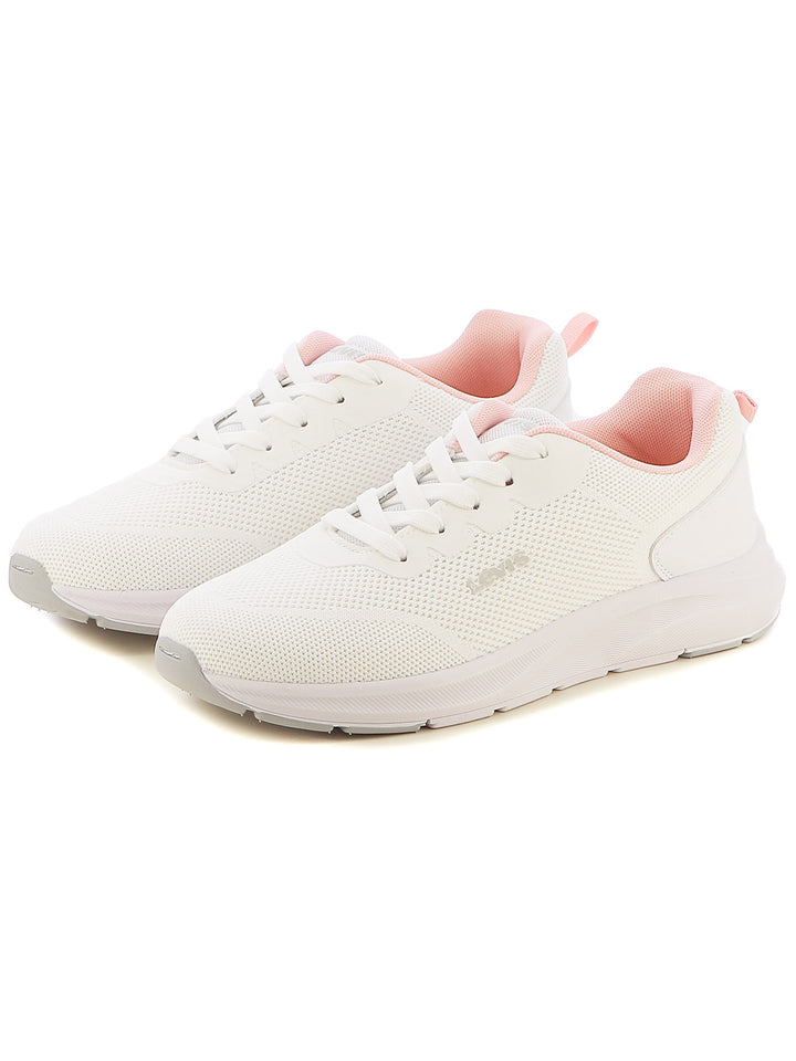 Sneakers stringate bambina LEVIS HUDSON VHUD0002TBA bianco rosa | Costa Superstore