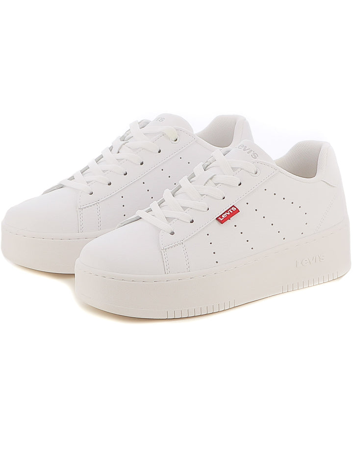 Sneakers a collo alto ragazzo LEVIS NEWUNION MID VUNI0023S bianco | Costa Superstore