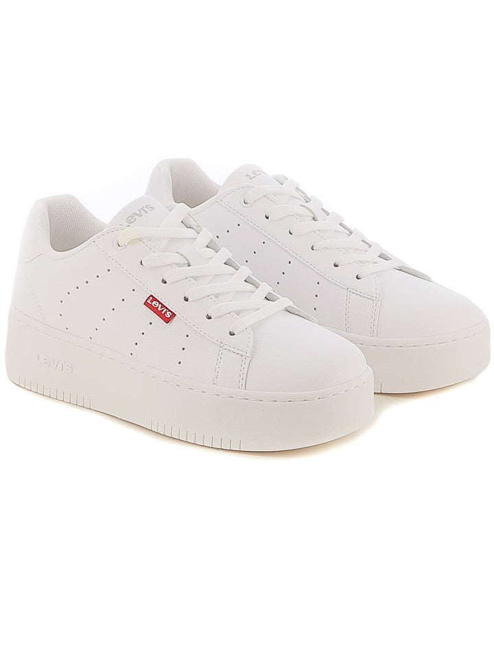 Sneakers a collo alto ragazzo LEVIS NEWUNION MID VUNI0023S bianco | Costa Superstore