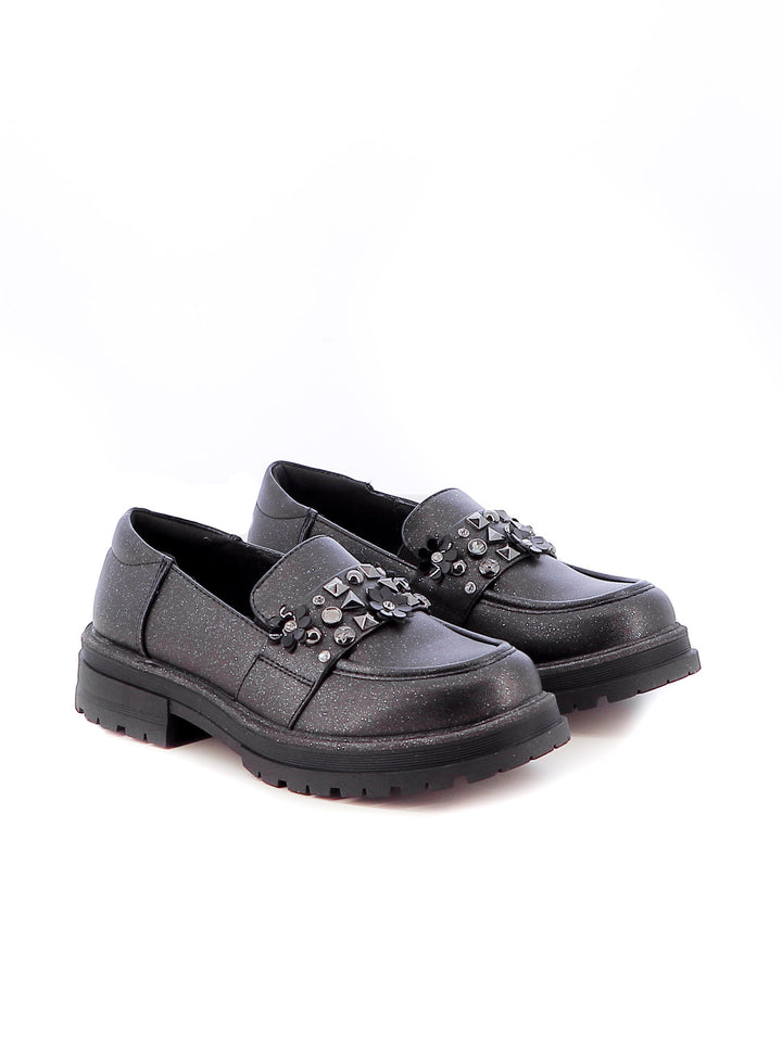 Mocassini bambina LOVE DETAILS 590M-914 nero | Costa Superstore