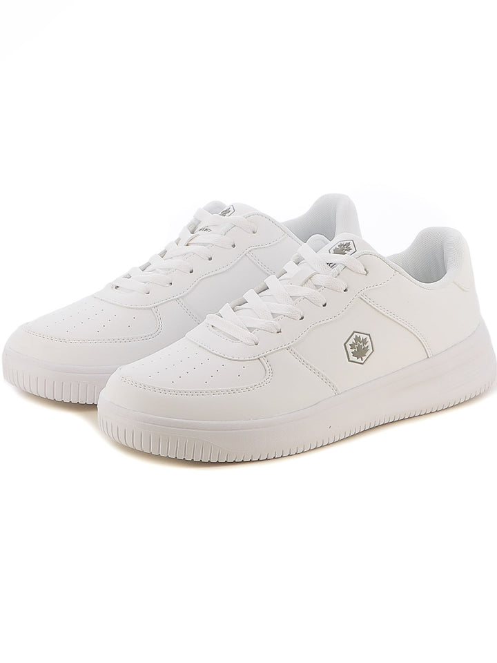 Sneakers stringate uomo LUMBERJACK SM70411-004 S01 bianco | Costa Superstore