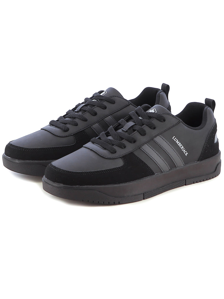 Sneakers stringate uomo LUMBERJACK SMH9311-001 S16 nero | Costa Superstore