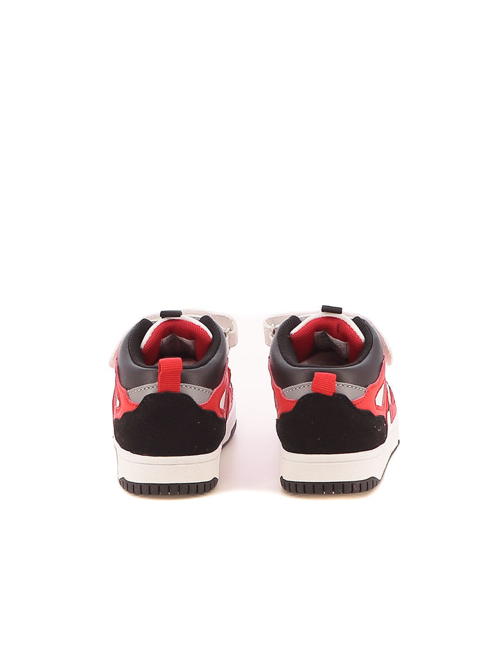 Sneakers a collo alto bambino MELANIA M2506 bianco rosso | Costa Superstore