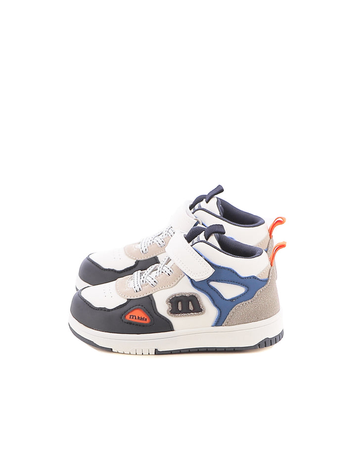 Sneakers a collo alto bambino MELANIA M2506 bianco blu | Costa Superstore