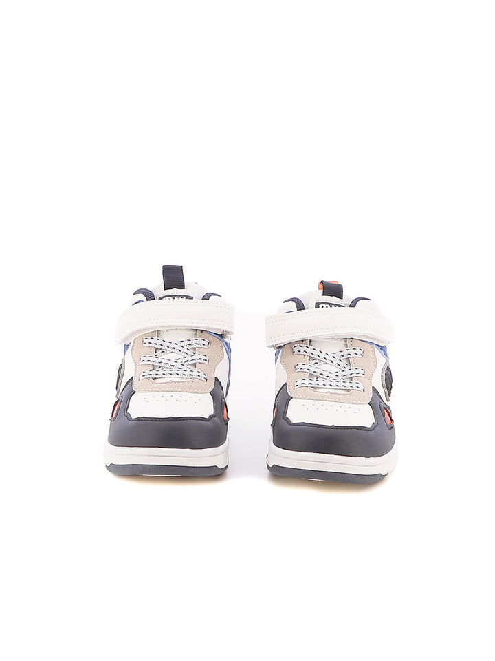 Sneakers a collo alto bambino MELANIA M2506 bianco blu | Costa Superstore